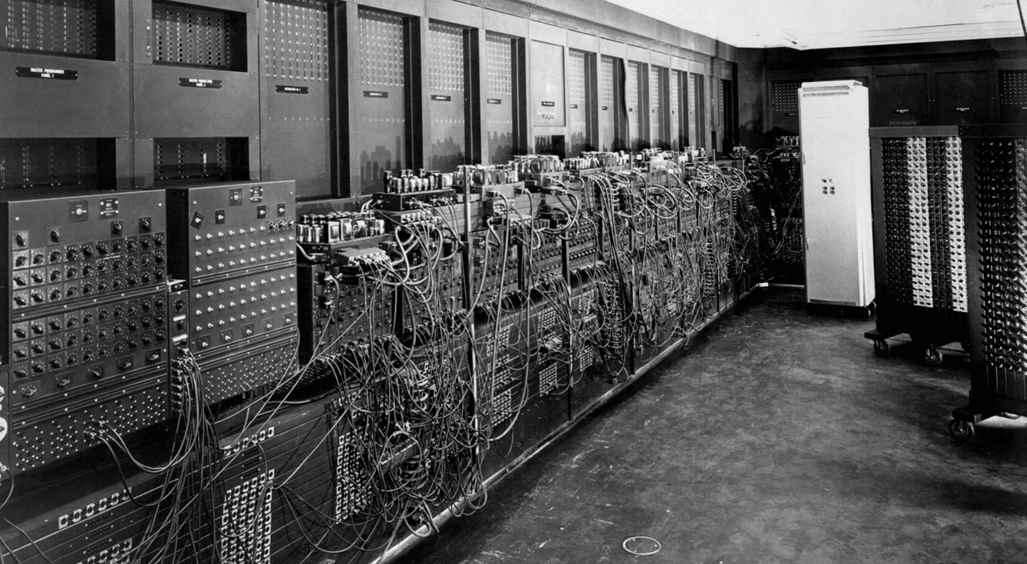 ENIAC, one of the first general-purpose electronic computers