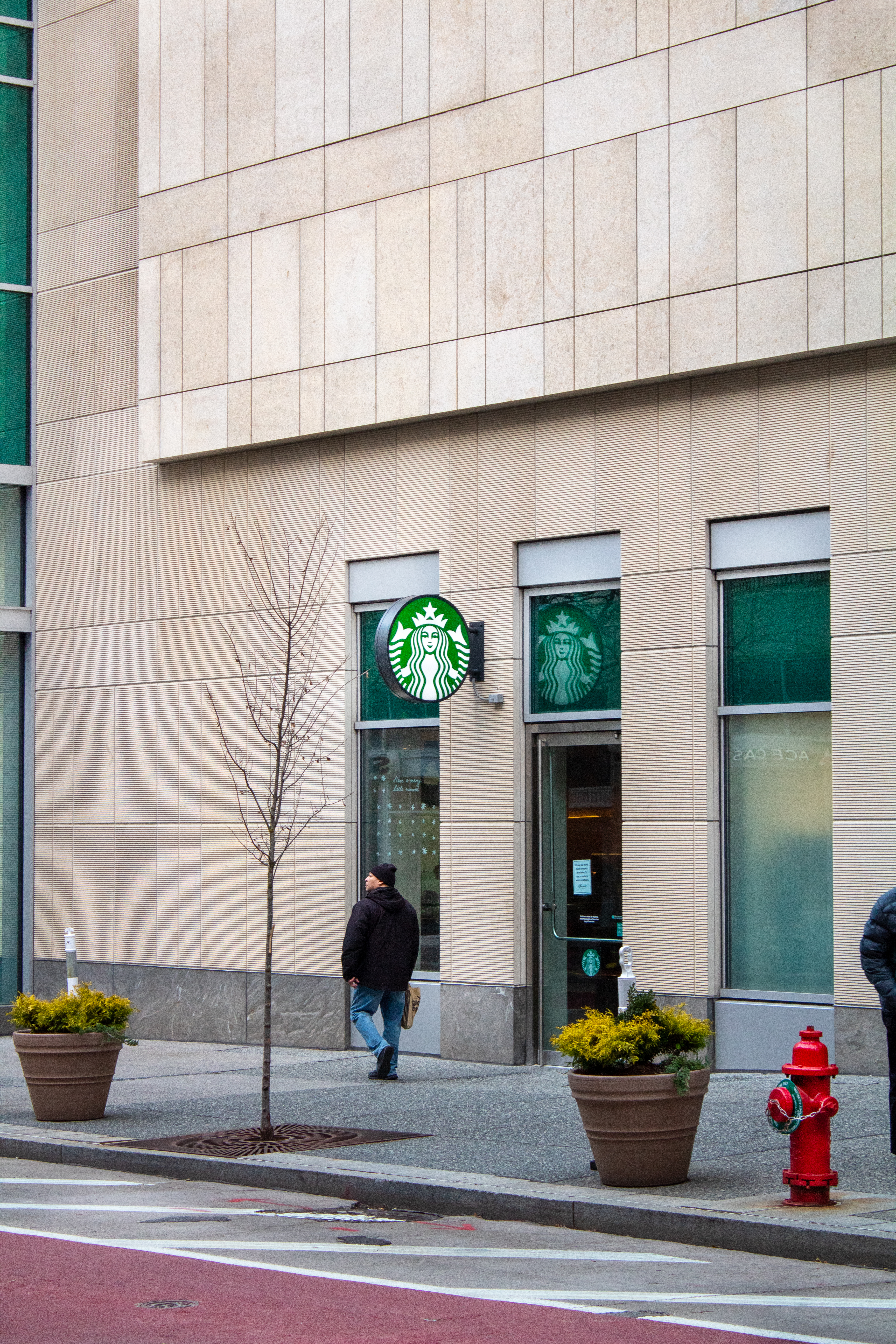 Starbucks storefront