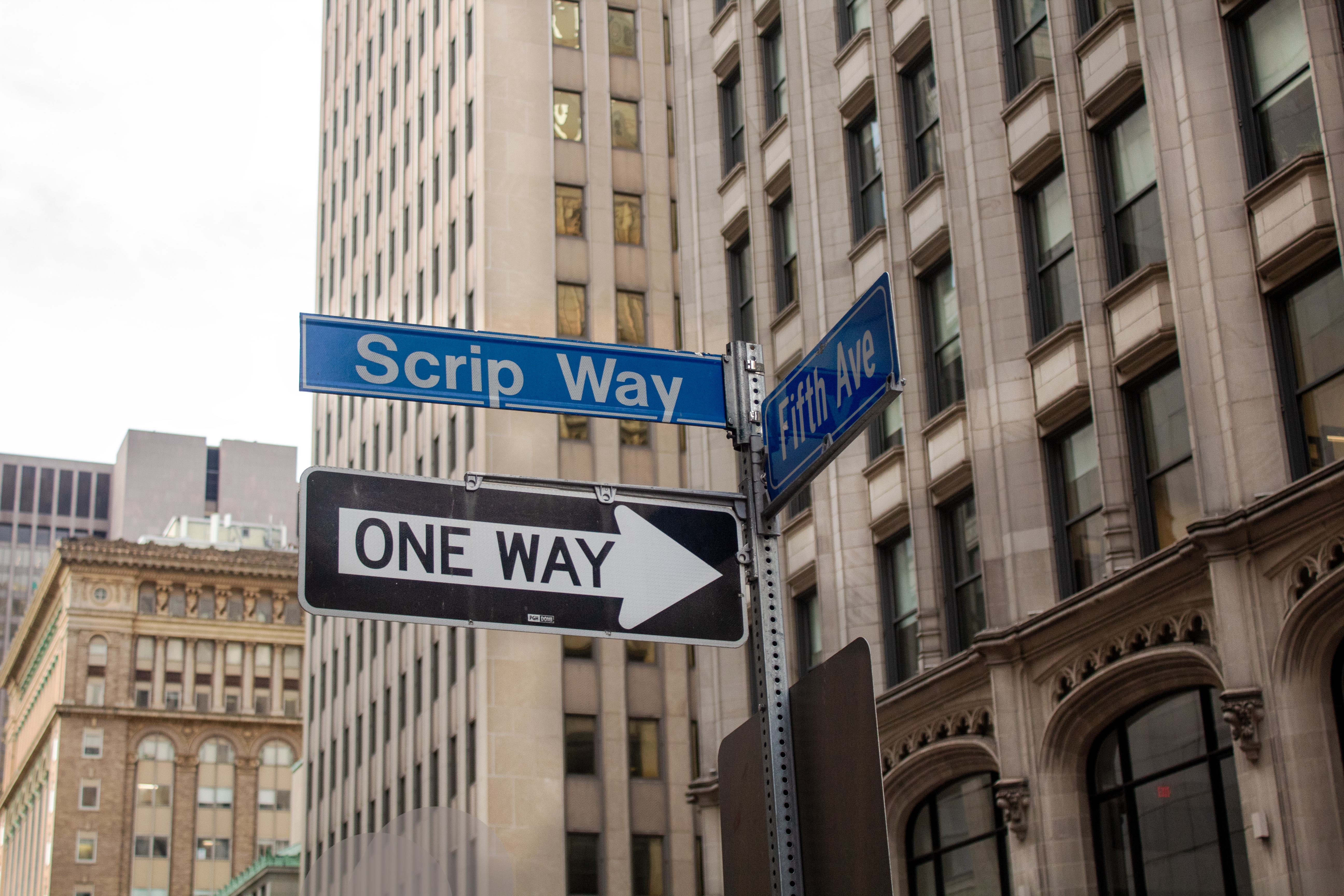 Scrip Way street sign