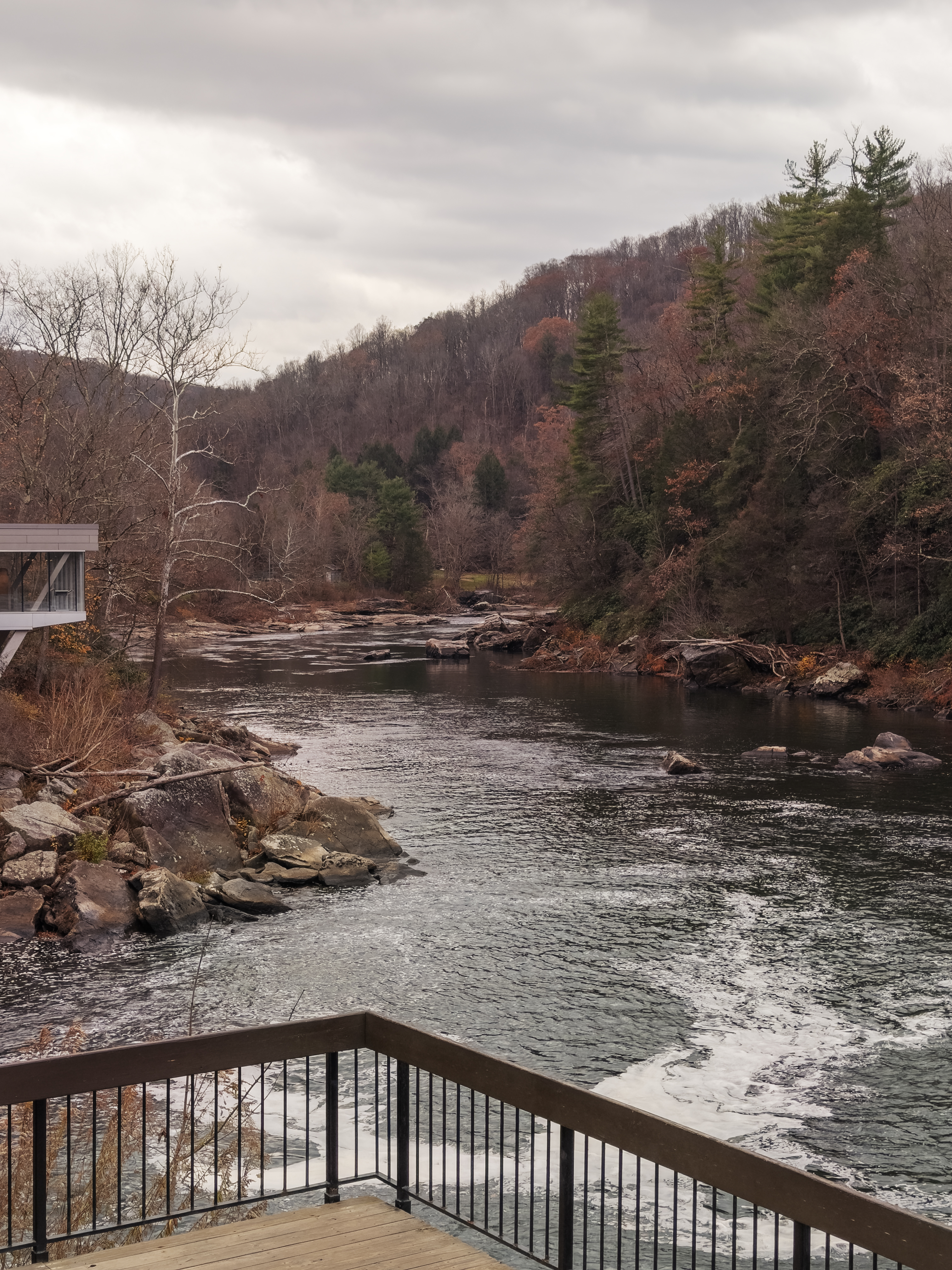 River view from deck