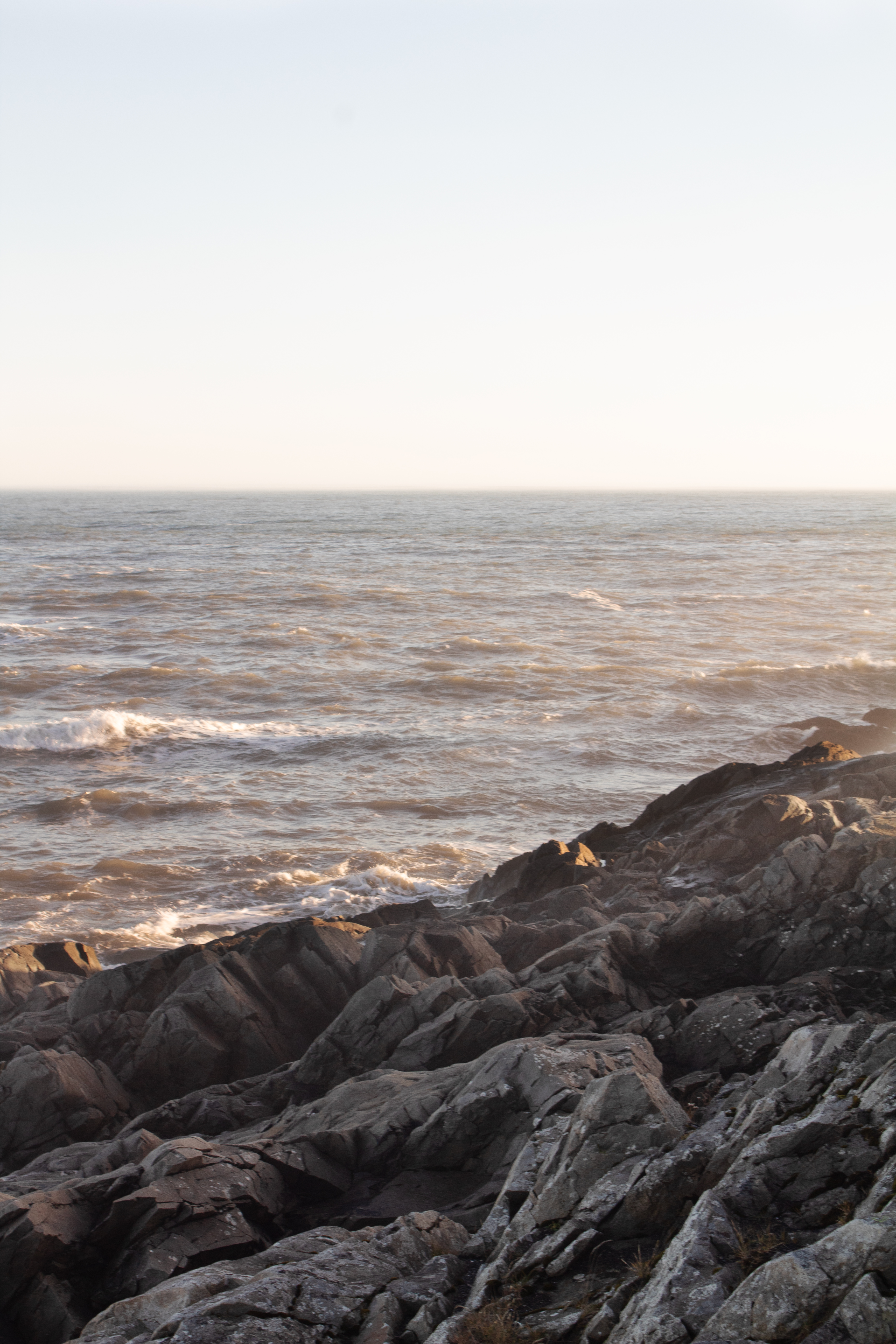Rocky ocean shore