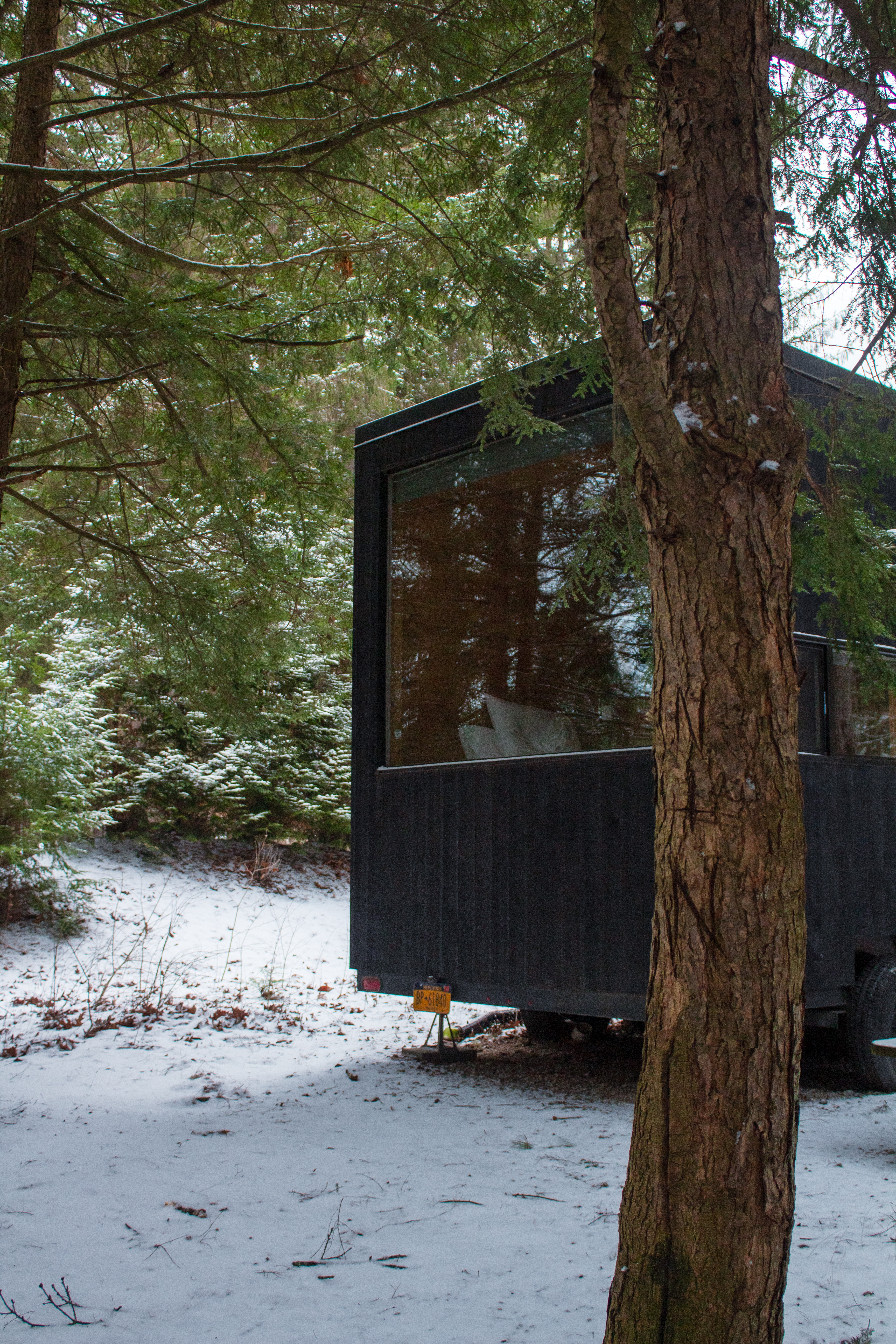 Modern cabin window