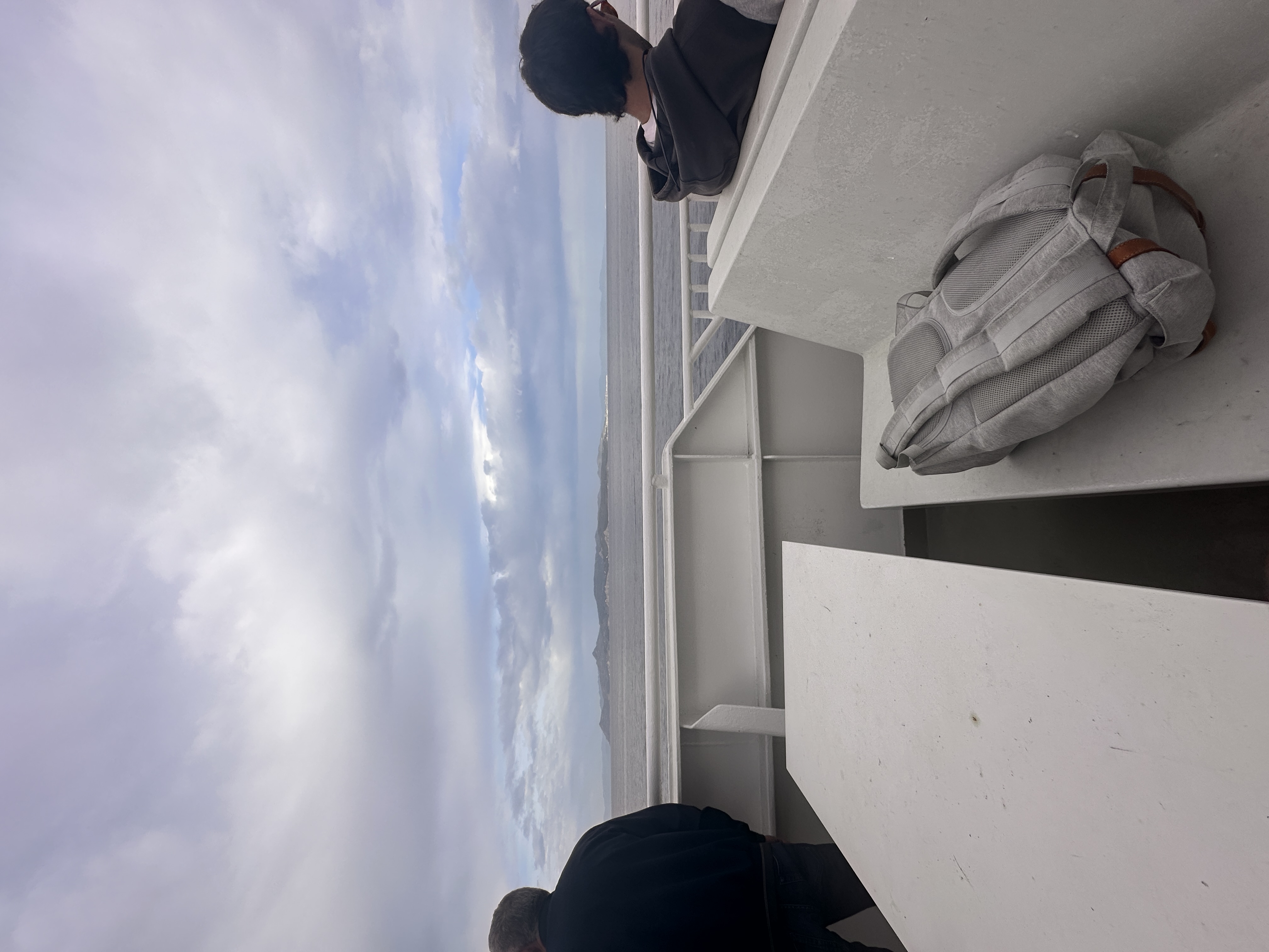Ferry deck